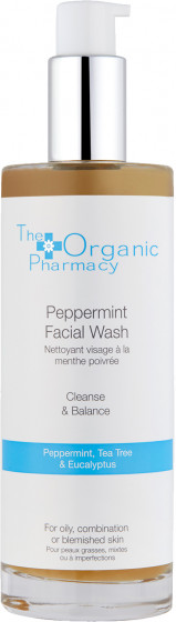 The Organic Pharmacy Peppermint Facial Wash - Очищуючий гель з екстрактом м'яти