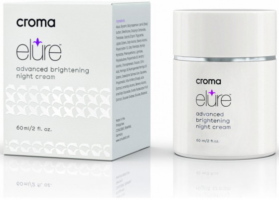 Croma Elure Advanced Brightening Night Cream - Нічний крем для обличчя - 1