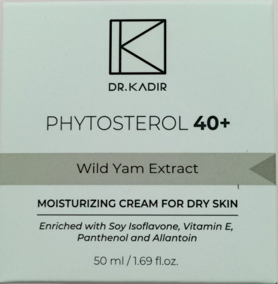 Dr. Kadir Phytosterol 40+ Moisturizing Cream - Зволожуючий крем для сухої шкіри - 1