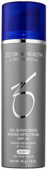 Zein Obagi ZO Skin Health Gel Sunscreen Broad-Spectrum SPF50 - Прозорий сонцезахисний гель