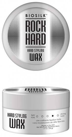 Biosilk Rock Hard Styling Wax - Віск для укладок екстрасильної фіксації