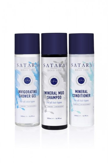 Satara Dead Sea Mineral Mud Shampoo - Мінеральний грязьовий шампунь - 1