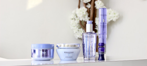 Kerastase Blond Absolu Concentre Ultra Violet - Доглядаючий концентрат для нейтралізації жовтизни освітленого волосся - 2