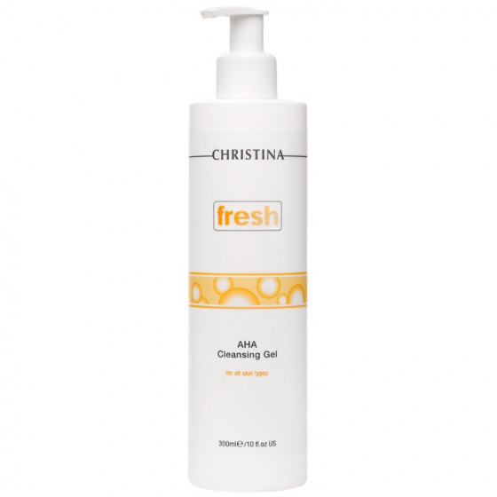 Christina Fresh AHA Cleansing Gel For All Skin Types pH 2.6-3.6 - Очищуючий гель з фруктовими кислотами для всіх типів шкіри