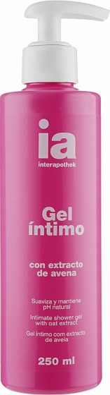 Interapothek Gel Intimo - Гель для інтимної гігієни з екстрактом вівса
