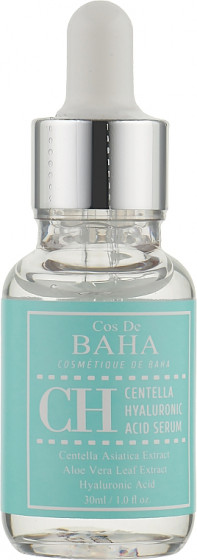 Cos De BAHA CH Centella Hyaluronic Acid Serum - Відновлююча сироватка для обличчя з центеллою