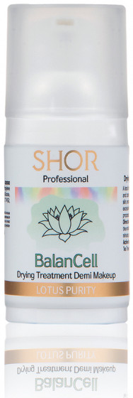 Shor Cosmetics BalanCell Drying Treatment Demi Makeup - Підсушуюча суспензія з тонуючим ефектом