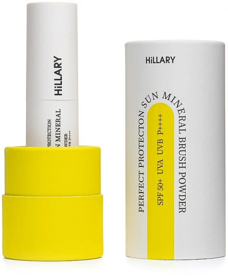 Hillary Perfect Protection Sun Mineral Brush Powder SPF50+ - Сонцезахисна мінеральна пудра