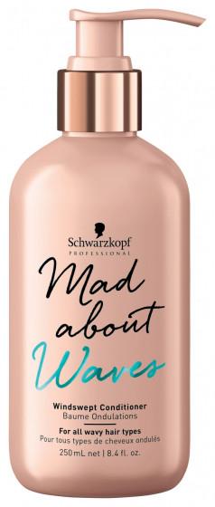Schwarzkopf Professional Mad About Waves Windswept Conditioner - Кондиціонер для всіх типів хвилястого волосся