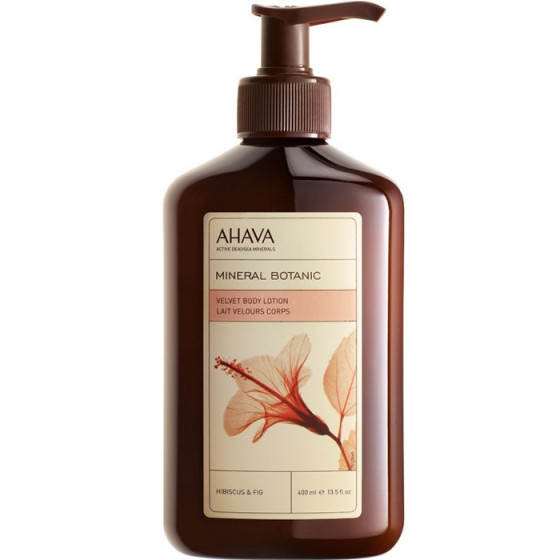 Ahava Mineral Botanic Velvet Body Lotion Hibiscus & Fig - Ніжне молочко для тіла Гібіскус і Інжир