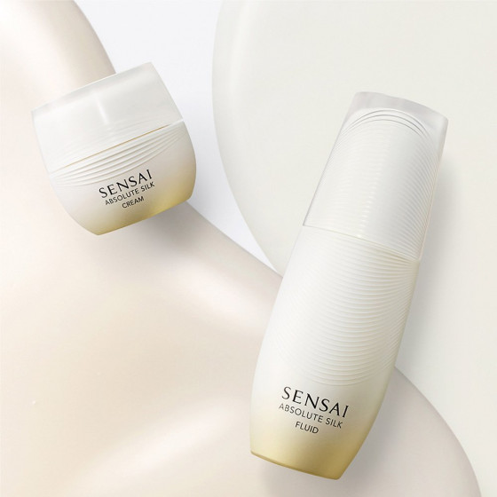 Kanebo Sensai Absolute Silk Illuminative Cream - Крем для обличчя з освіжаючою та інтенсивно зволожуючою текстурою - 2