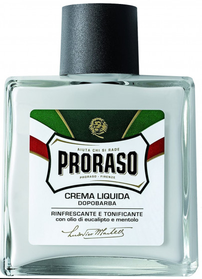 Proraso Green Line After Shave Refreshing Liquid - Освіжаючий і тонізуючий бальзам після гоління