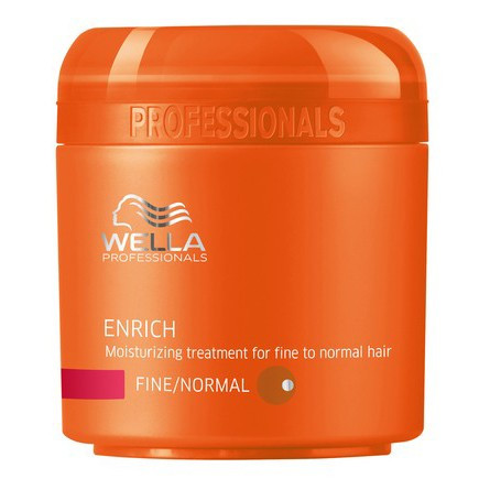 Wella Enrich Moisturizing Treatment For Fine To Normal Hair - Поживна зволожуюча маска для тонких і нормального волосся