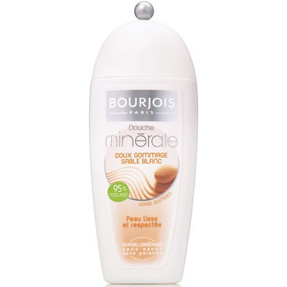 Bourjois Douche Minerale Doux Gommage Sable Blanc - Мінеральний гель для душу Білий пісок