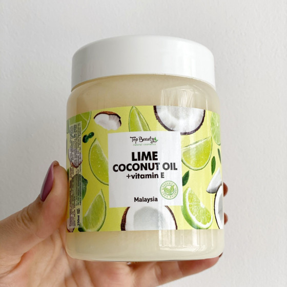 Top Beauty Lime Coconut Oil - Олія кокосова рафінована (лайм)