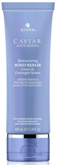 Alterna Caviar Anti-Aging Restructuring Bond Repair Leave-in Overnight Serum - Нічна відновлююча сироватка для волосся з екстрактом чорної ікри