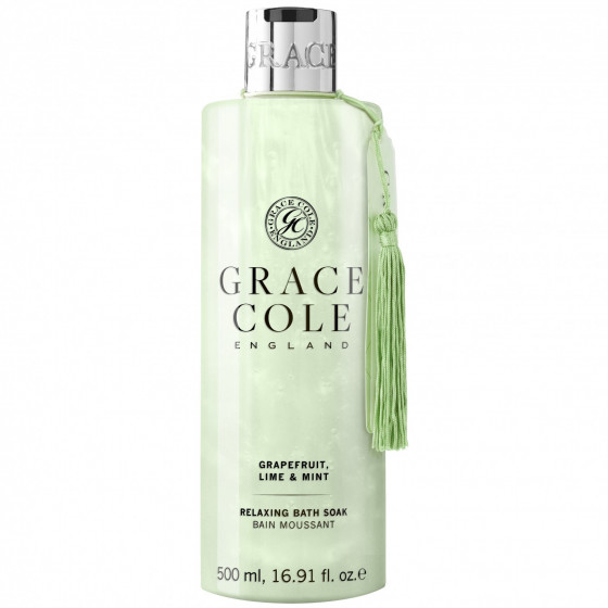 Grace Cole Boutique Grapefruit Lime&Mint Relaxing Bath Soak - Піна для ванни "Грейпфрут, лайм і м'ята"