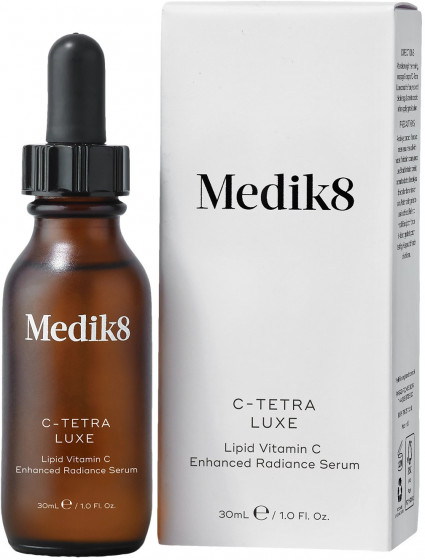 Medik8 C-Tetra Luxe Serum - Інтенсивна антиоксидантна сироватка для обличчя з ліпідним вітаміном С