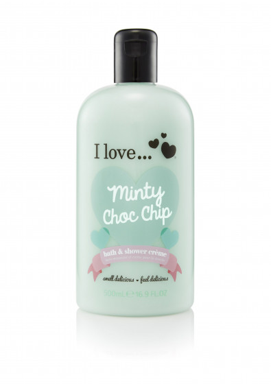 I Love Minty Choc Chip Bath & Shower Creme - Крем для ванни і душу "М'ята і шоколад"