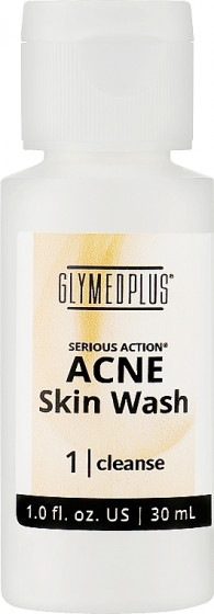 GlyMed Plus Serious Action Skin Wash - Гель для вмивання з 2.5% бензоїл пероксиду
