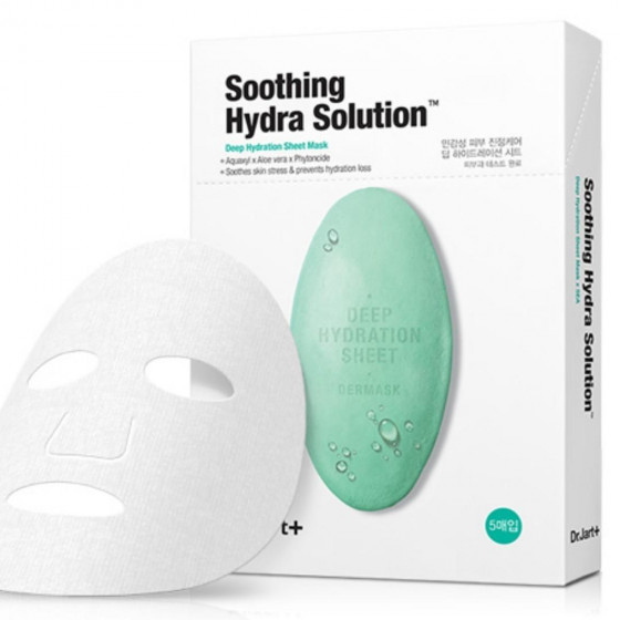 Dr.Jart+ Dermask Water Jet Soothing Hydra Solution - Зволожуюча тканинна маска для обличчя - 2