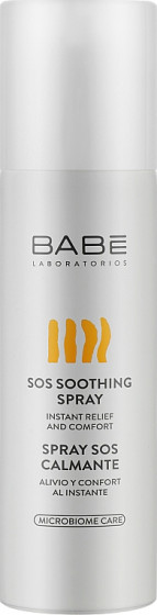 Babe Laboratorios Body Line SOS Soothing Spray - Заспокійливий SOS-спрей для подразненої та атопічної шкіри