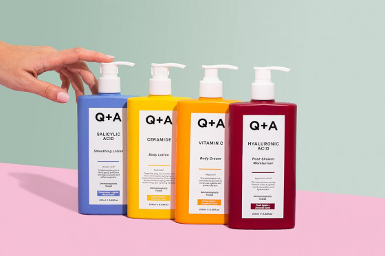 Q+A Hyaluronic Acid Post-Shower Moisturiser - Засіб з гіалуроновою кислотою для інтенсивного зволоження тіла - 6