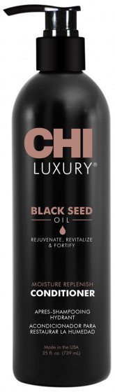 CHI Luxury Black Seed Oil Moisture Replenish Conditioner - Зволожуючий кондиціонер з олією чорного кмину