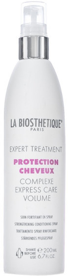 La Biosthetique Protection Cheveux Complexe Express Care Volume - Реструктуруючий двофазний спрей з молекулярним захистом волосся