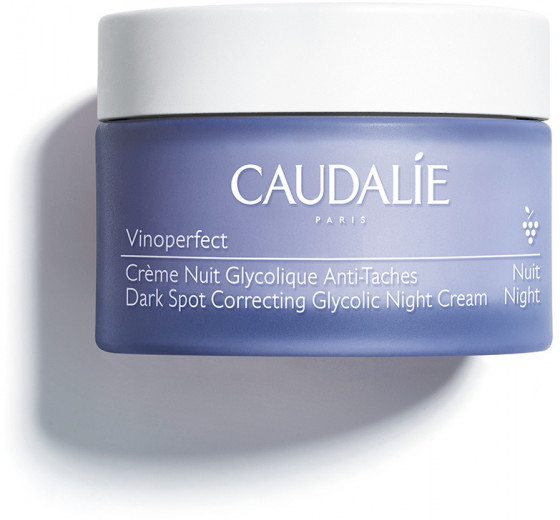 Caudalie Vinoperfect Brightening Glycolic Night Cream - Нічний крем з гліколевою кислотою