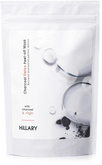 Hillary Charcoal Detox Peel-off Mask - Вугільна альгінатна детокс-маска