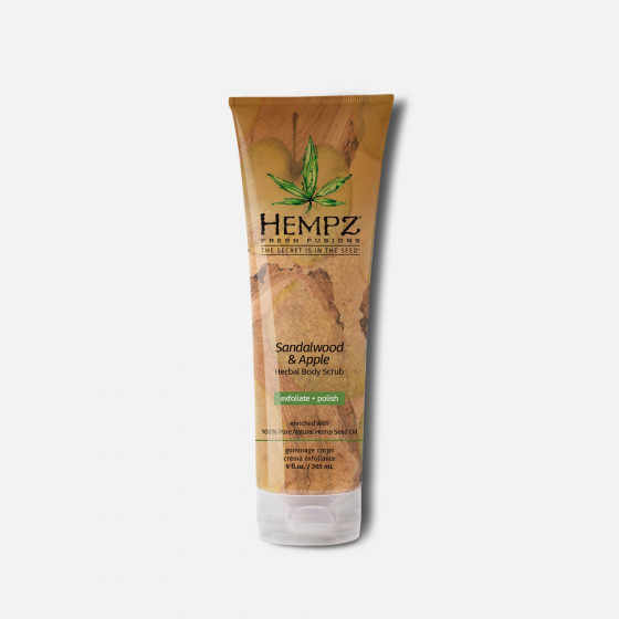 Hempz Body Scrub Sandalwood and Apple - Скраб для тіла "Ф'южен Сандал-Яблуко" - 1