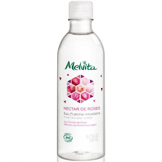 Melvita Nectar De Rose Fresh Micellar Water - Освіжаюча міцеллярная вода для обличчя "Рожевий нектар"