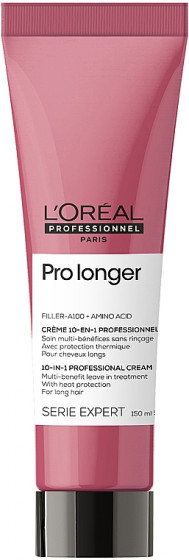 L'Oreal Professionnel Pro Longer 10 in 1 Professional Cream - Термозахисний крем для відновлення щільності поверхні волосся по довжині