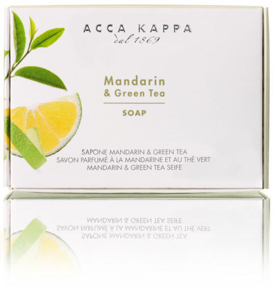 Acca Kappa Mandarin & Green Tea Soap - Мило "Мандарин та Зелений Чай" - 1