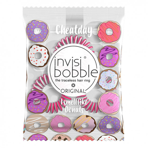 Invisibobble Original Donut Cream - Гумки для волосся із запахом