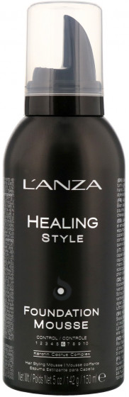 L'anza Healing Style Foundation Mousse - Базовий мус для укладання волосся - 2