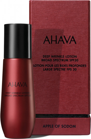 Ahava Apple Of Sodom Deep Wrinkle SPF30 Lotion - Лосьйон проти глибоких зморшок