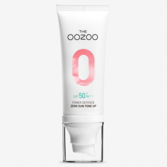 The Oozoo Power Defence Zero Sun Tone-up SPF50 PA++++ - Сонцезахисний крем, що вирівнює тон шкіри обличчя - 2