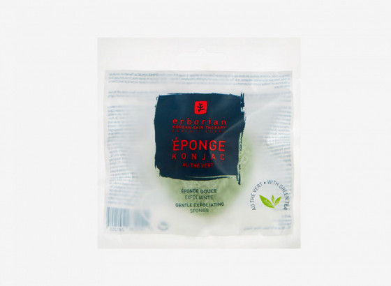 Erborian Green Tea Konjac Sponge - Спонж конняку з зеленим чаєм - 5