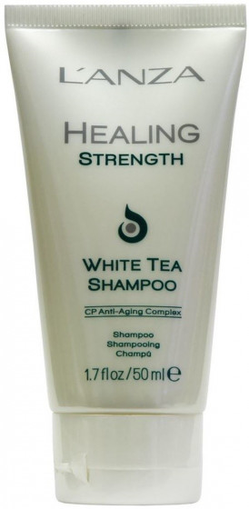 L'anza Healing Strength White Tea Shampoo - Зміцнюючий шампунь з білим чаєм