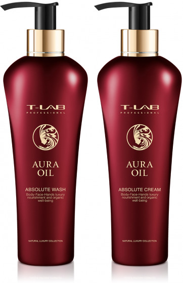 T-LAB Professional Aura Oil Absolute Cream - Крем для рук, обличчя та тіла - 1