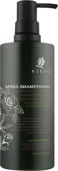 Vieso Bulgarian Rose Curl Кондиционер для вьющихся волос с маслом болгарской розы - Кондиціонер для кучерявого волосся з олією болгарської троянди