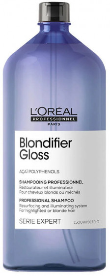 L'Oreal Professionnel Serie Expert Blondifier Gloss Shampoo - Шампунь для сяйва освітленого волосся