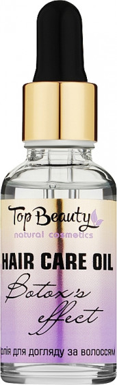 Top Beauty Hair Oil "Botox's effect" - Суха олія для догляду за волоссям