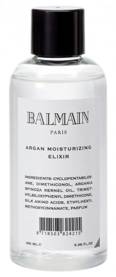 Balmain Paris Hair Couture Argan Moisturizing Elixir - Зволожуючий еліксир для волосся з аргановою олією