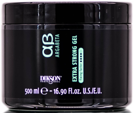 Dikson Argabeta 12 Extra Strong Gel - Гель для укладання волосся екстрасильної фіксації