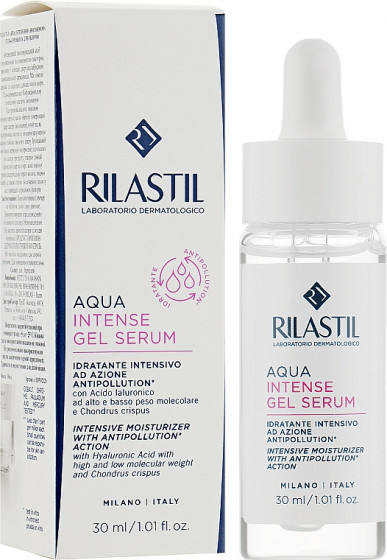 Rilastil Aqua Intense Gel Serum - Зволожуюча гель-сироватка для обличчя - 1
