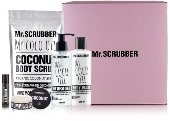 Mr.Scrubber "Coconut" Gift Set - Подарунковий набір