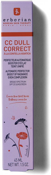 Erborian CC Dull Correct SPF25 - Коригувальний СС-Крем для обличчя - 5